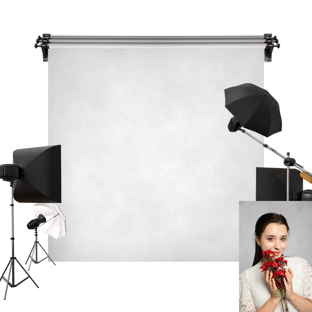 Buy Kate 10x10ft/3x3m Silver Grey Background White Grey Backdrop Tint