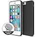 iPhone 6s Case, Maxboost Protective Apple iPhone 6 / 6s Case (4.7 inch)+ Magnetic Car mount [Black/Grey] - Air Vent Car Mount Holder Accessories and integrated Magnetic Metal case Cover