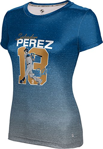 ProSphere Girls' Salvador Perez Kansas City 13 Ombre Shirt (Apparel) (Medium)