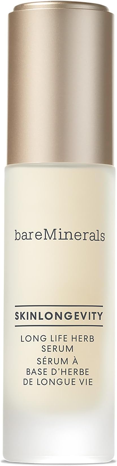 bareMinerals Skinlongevity Long Life Herb Anti-Aging Serum 50ml Vegan Clean