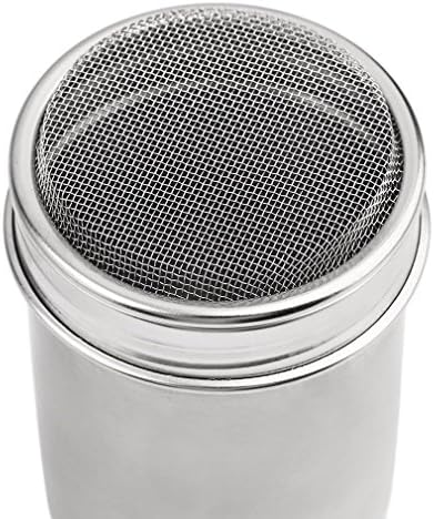 Stainless Steel Chocolate Cocoa Flour Shaker Icing Sugar Powder Coffee Duster