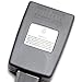 2-pack Rigid Seat Belt Extender (Gray, Type A) - Raises receptacle by 5