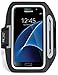 Newst Galaxy S8 SPORTS ARMBAND - for Running, Cycling, Workouts or any Fitness Activity. Fits Galaxy S6, S6 Edge, S5 - Sweat Proof, Build in Key + Credit Cards - Black - for Men & Women by DanForce