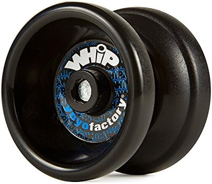 Whip Black Responsive Yo Yo From The YOYOFACTORY Beginner Friendly