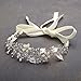 Mariell Freshwater Pearl and Crystal Bridal Headband Hair Vine - Handmade Design