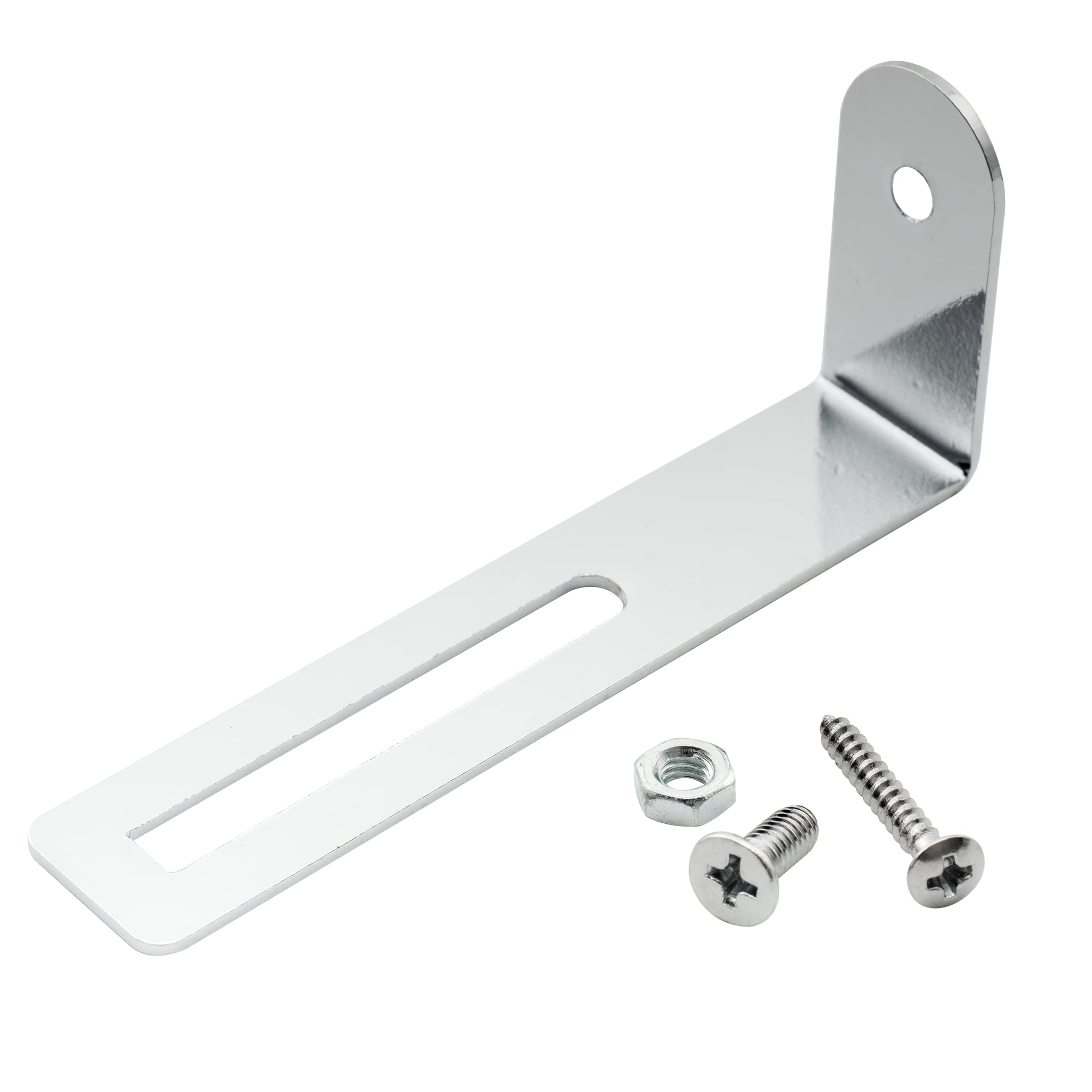 Musiclily LP Guitar Pickguard Bracket Support with Screws for Epihone Les Paul Style Electric Guitar,Chrome — image 1