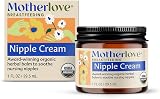 Motherlove Herbal Nipple Cream 1 oz Organic Soothing Cracked Sore Nursing Relief view 1