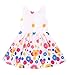 Sugar Pocket Girl's Dress Butterfly Printed Summer Sundress