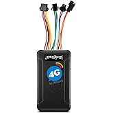 SinoTrack GPS Tracker Device for Vehicles – 4G Real-Time Tracking Location, Speed & Route Monitoring, Geo-Fence Alerts, No Tracking System Subscription – Works for Cars, Trucks & Fleets