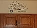 Kitchens were Made to Bring Families Together - Inspirational Decals for Kitchen & Dining Room - Matte Vinyl Wall Decal Sayings for Wall Decor - Die-Cut Vinyl Wall Art -23