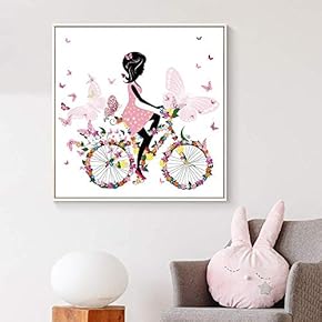 Floating Framed Canvas Wall Art for Living Room, Bedroom Canvas Prints for Home Decoration Ready to Hang - 16x16 inches