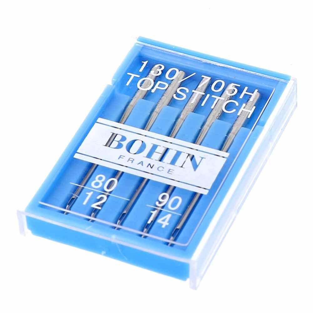 Bohin - Topstitch Silver (80-90) Machine Needles - 5 Needles