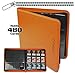BCW Z-Folio LX Zipper Portfolio Orange 12 Pocket Playset Album
