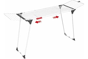 Vileda Infinity Indoor Table Dryer, White, 27m