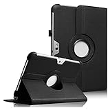 Fintie Samsung Galaxy Note Pro 12.2 & Tab Pro 12.2 Rotating Case Cover - Vegan Leather 360 Degree Swivel Stand for NotePRO (SM-P900) & TabPRO (SM-T900/T905) 12.2-inch Android Tablet with Auto Sleep/Wake Feature, Black