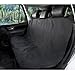 BarksBar Original Scratchproof Pet Seat Cover with Seat Anchors and Velcro Seatbelt Openings for Cars, Trucks & SUVs, Water Resistant & Hammock Barrier Convertible - Extra Large, Black