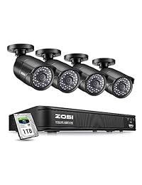ZOSI 1080p Sistema de 16 canales para cámara de seguridad