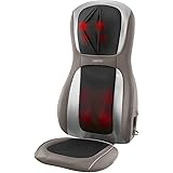 HoMedics Perfect Touch Masseuse Heated Massage Cushion | App Controlled, Adjustable Height, 4 Massage Styles | Relief for Bac