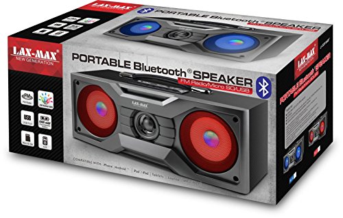 Jaras LaxMax Pro Portable Boombox Bluetooth Speaker Rechargeable