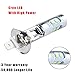 cciyu 2 Pack Super White 6000k H1 LED Bulb 50W 6000LM CREE Car LED Replacement fit for Fog DRL Light