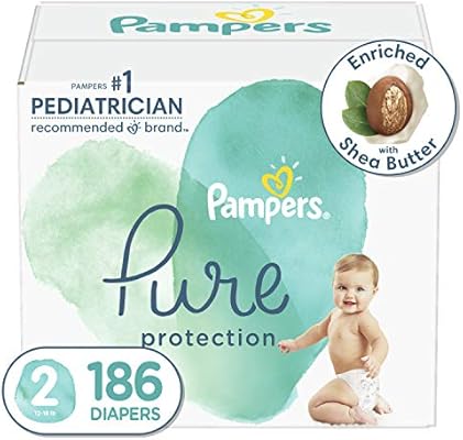 pure pampers size 2