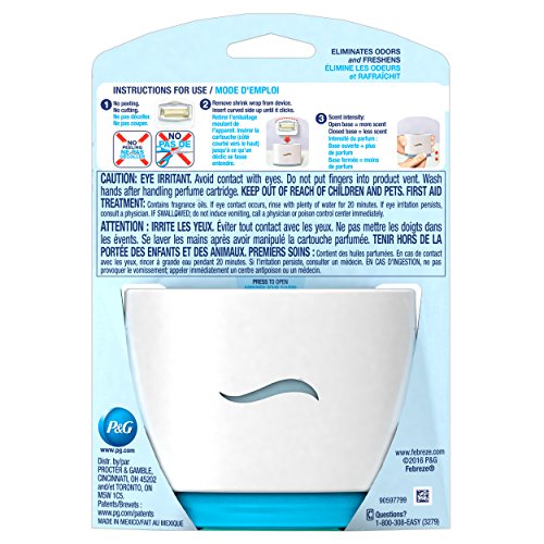 Febreze Small Spaces Fresh Cut Pine Starter Kit Air Freshener (1 Count, 5.5 Ml), 0.009 Pound - //coolthings.us