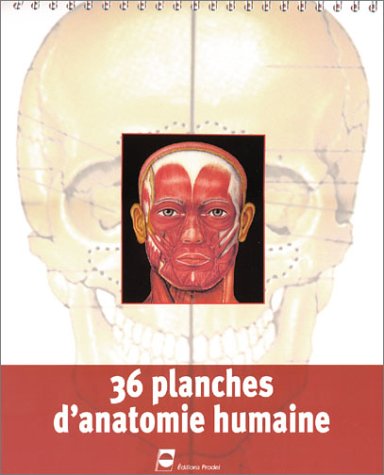 36 Planches d'anatomie humaine (French Edition) by (Hardcover-spiral)