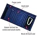 ROUGH ENOUGH Vintage Casual Classic Denim Mini Canvas Wallet