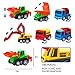 Construction Vehicle Toys with Play Mat, 6 Construction Trucks, 3 Road Signs, 14