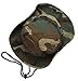 Summer Outdoor Boonie Hunting Fishing Safari Bucket Sun Hat with Adjustable Strap