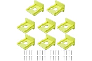18V Battery Holder Wall Mount for Ryobi P102 P103 P104, Impact-Resistant ABS Storage Organizer Rack for Workshop Garage, Easy