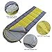 Cold Weather Waterproof Sleeping Bag with Armholes and Adjustable Foot Section - Envelope Lightweight Portable, Comfort With Compression Sack - for 4 Season Traveling, Camping, Hiking, Outdoor Activit