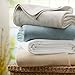 Amazon Brand – Pinzon Cotton Waffle Weave Blanket - King, Natural