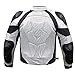 Jackets 4 Bikes NEW PRO MESH MOTORCYCLE JACKET RAIN WATERPROOF WHITE