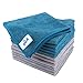 MR. SIGA Microfiber Cleaning Cloth, Pack of 12, Size: 15.7" x 15.7" primary