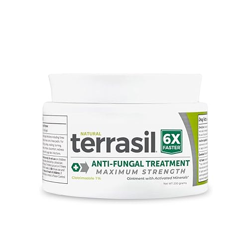 terrasil Antifungal Cream MAX 6X Clinically Proven Clotrimazole