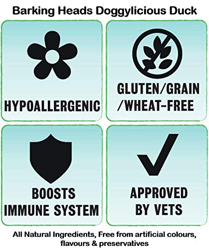 barking heads doggylicious duck 12kg