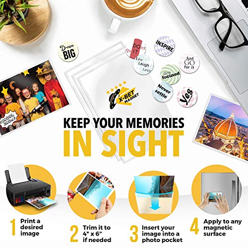 Xbet Photo Frames for Refrigerator 4x6 inch Picture Frames for