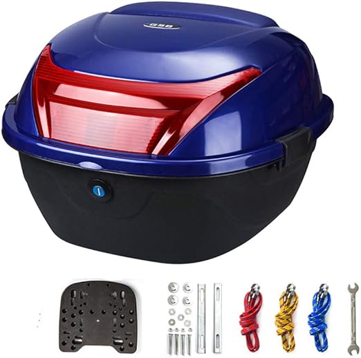 ADKINC 32L Topcase Motorradkoffer, Motorrad Scooter Top Box, Heck