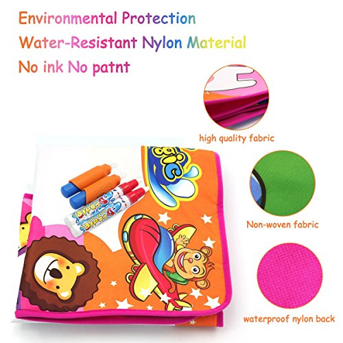 image for Fstop Labs CloverTale Water Doodle Mat, Water Painting Doodle Mat, Kid