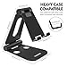 （2 in 1） Tecboss Tablet Stand, Multi-Angle Adjustable Desktop Cell Phone Stand Holder for Nintendo Switch, iPad Mini Air 2 3 4 Pro, iPhone 6 7 8 X Plus - Easy Adjust & Take Anywhere (Black)