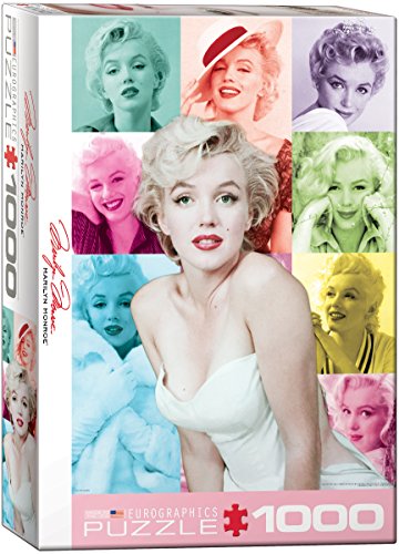 EuroGraphics Marilyn Monroe Color Portrait (1000 Piece) Puzzle