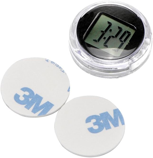 Prodotti per la gestione del tempo OurLeeme Orologio Moto Universale Mini Orologio  Orologio Moto Impermeabile Stick-on Digitale su Display da Moto  urban-earth.co.uk