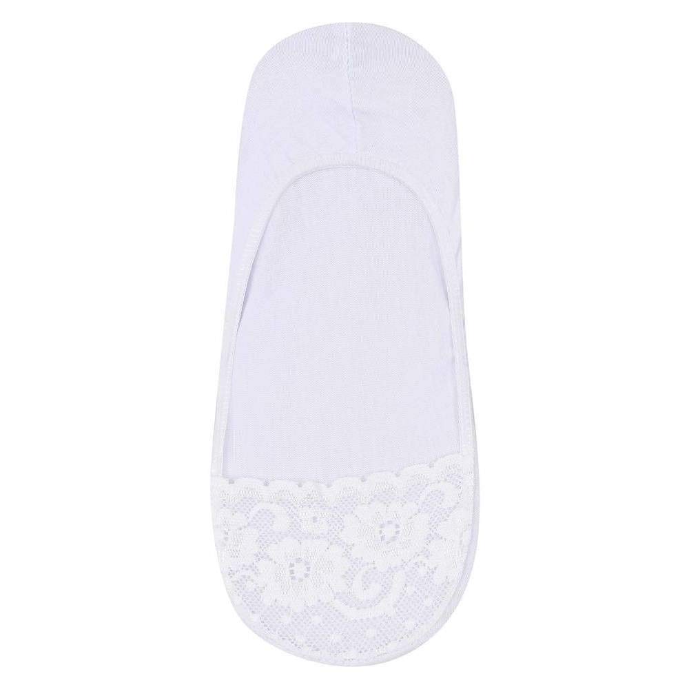 Womens No Show Lace Socks