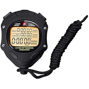 GLLP Stopwatch Timer Metalen Ronde Wijzerplaat Timer, Track En Veld Fitness Running Timer Wedstrijd Training Stopwatch…
