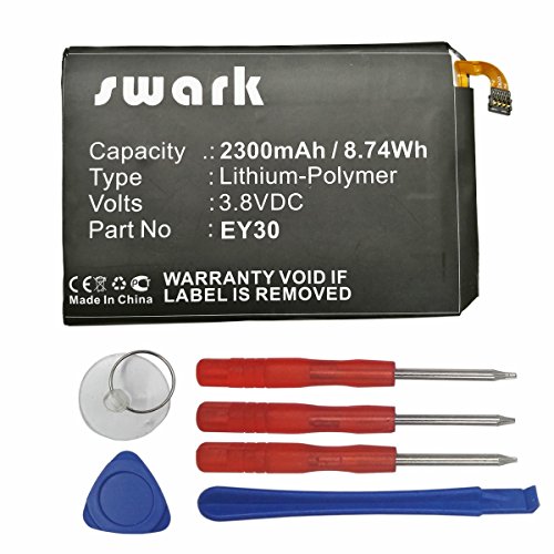 Swark Replacement EY30 SNN5945A Battery Compatible with Moto X 3605, Moto X+1, Motorola XT1092, XT1096, XT1097, XT1085, New Moto X 2015, Moto X 2nd 2015 + Tools