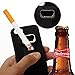 iPhone 6/6s Case- the Swiss Army Knife of iPhone cases - Multi-functional Cigarette Lighter Cover for iPhone 6/6s Built-in Cigarette Lighter/Bottle Opener - by Wasserstein (Black)