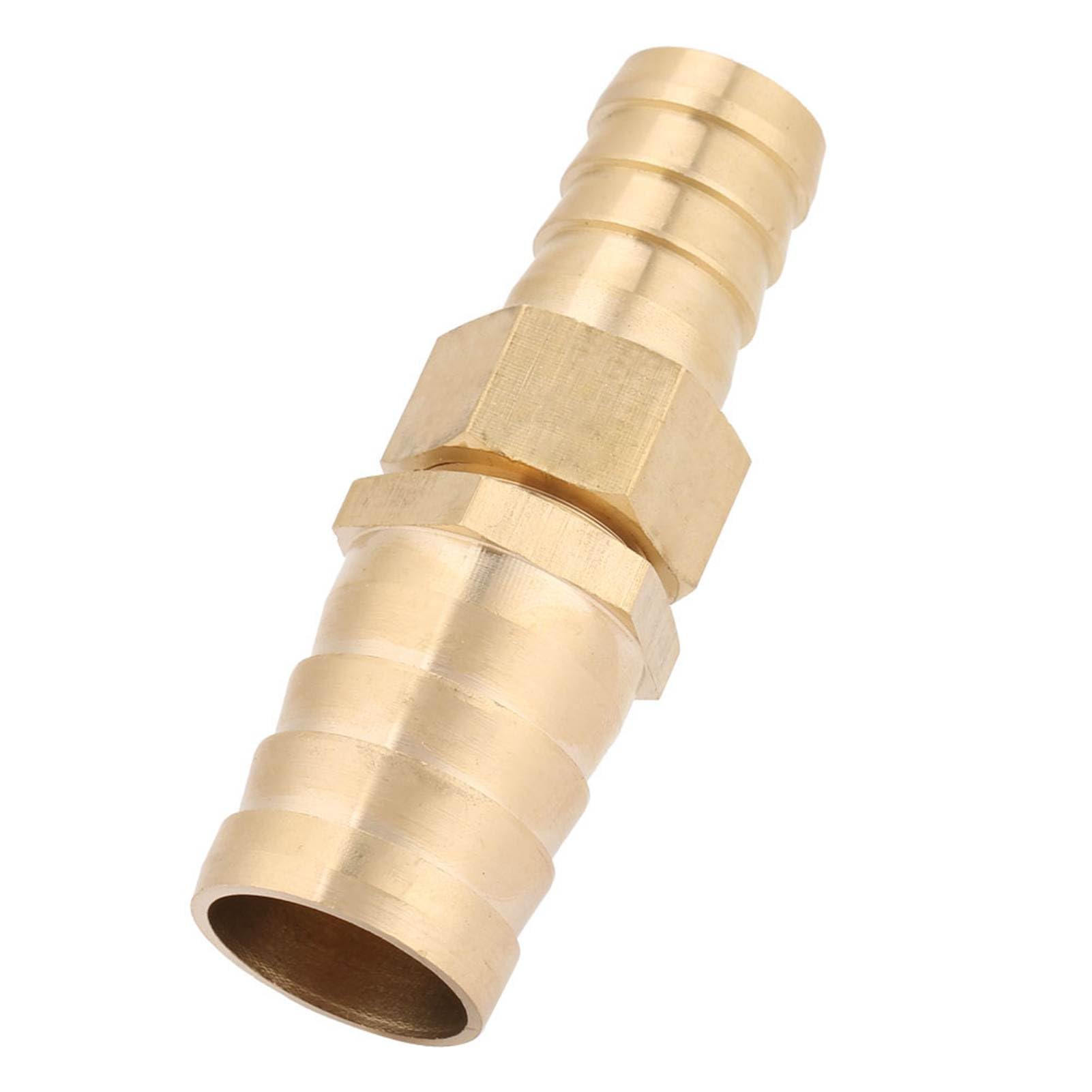 Brass Barb Reducer Tube Splicer Joiner Hose Fitting Quick Connector Adapter(19 to 25mm)