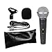 Phenyx Pro Wired Vocal Dynamic Handheld Microphone With XLR Cable, Mic Clip, Windscreen, Zipper Pouch, Ideal for Vocal, Studio, Instrument, Recording, Events (Sigma 8)
