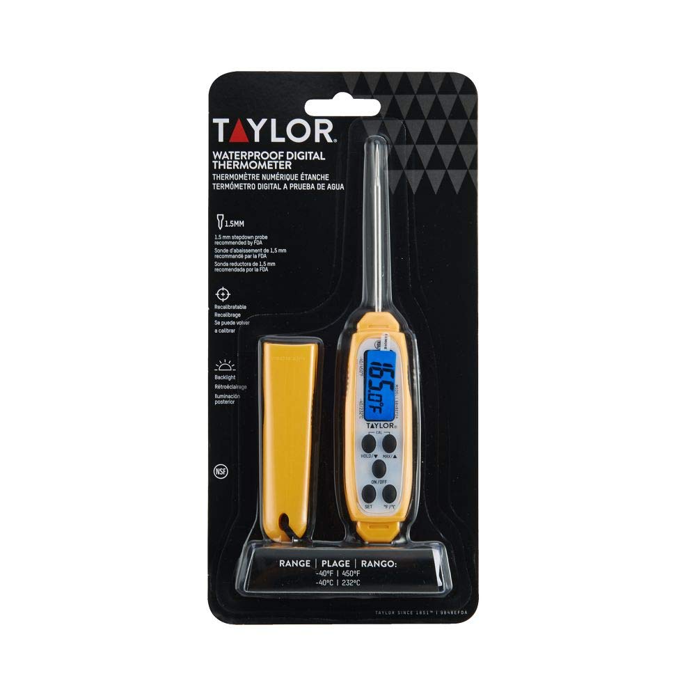 Taylor Precision Products Commercial Anti-Microbial Instant Read Thermometer: Industrial & Scientific